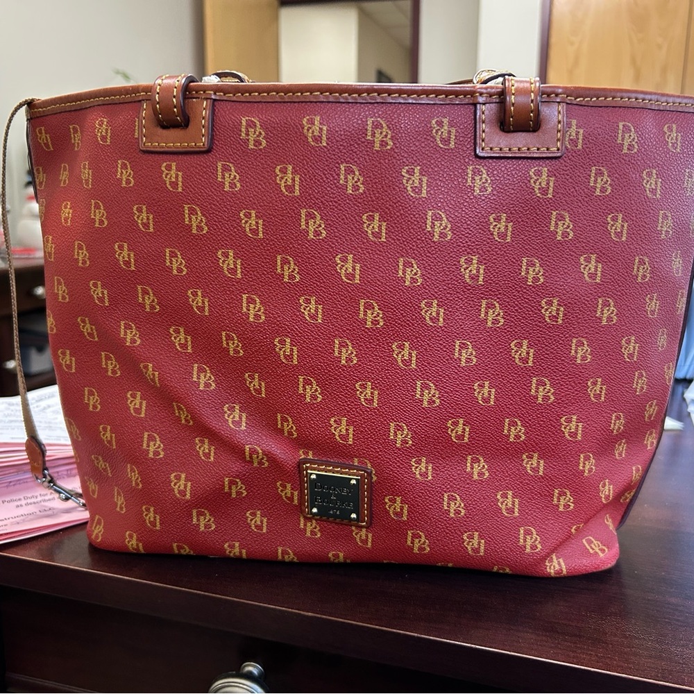 Dooney & Bourke Red Signature Tote